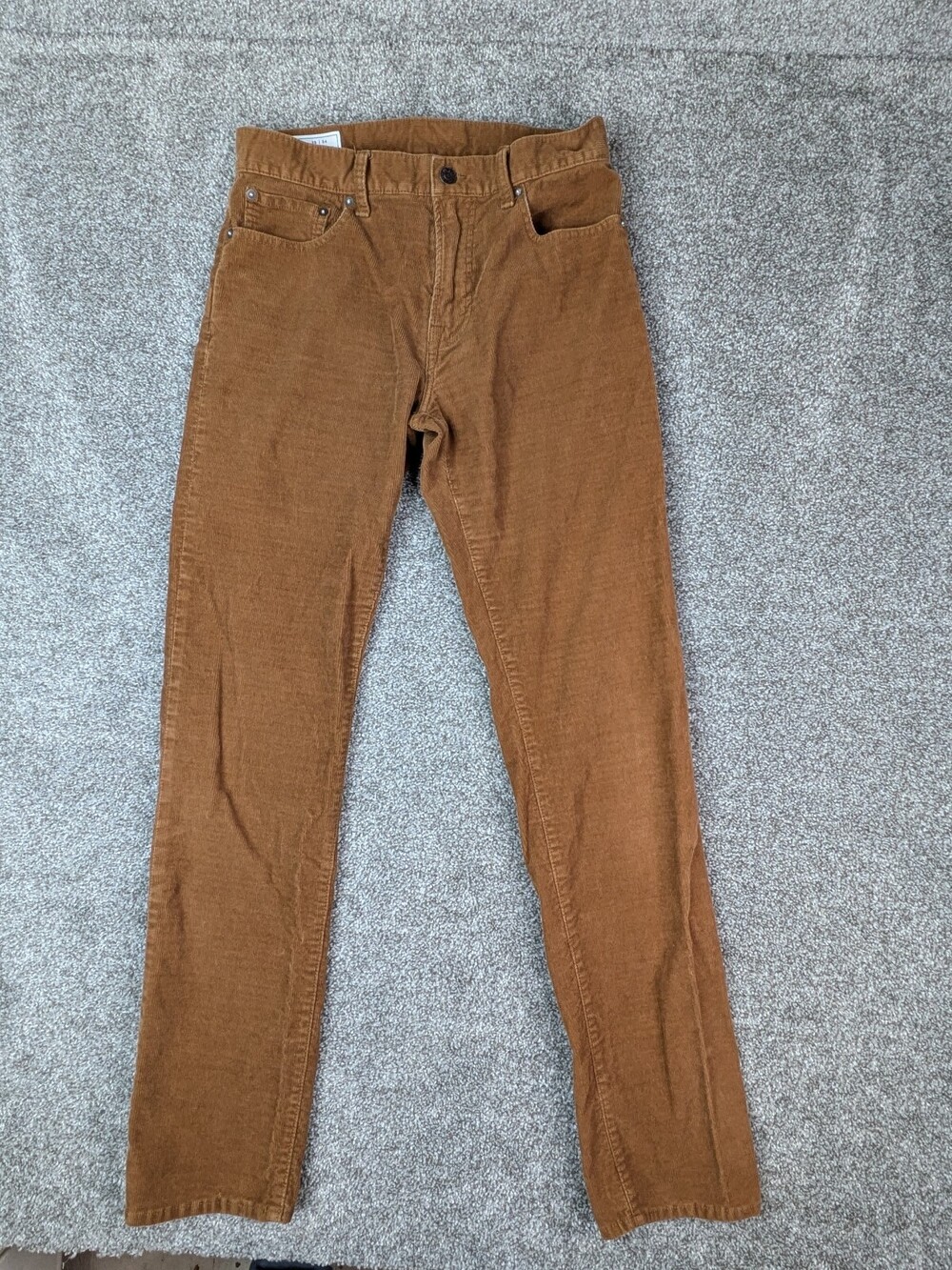 VTG Gap Jeans Pants Men 29x34 Brown Tan Corduroy Cords Straight Y2K Skate Grunge